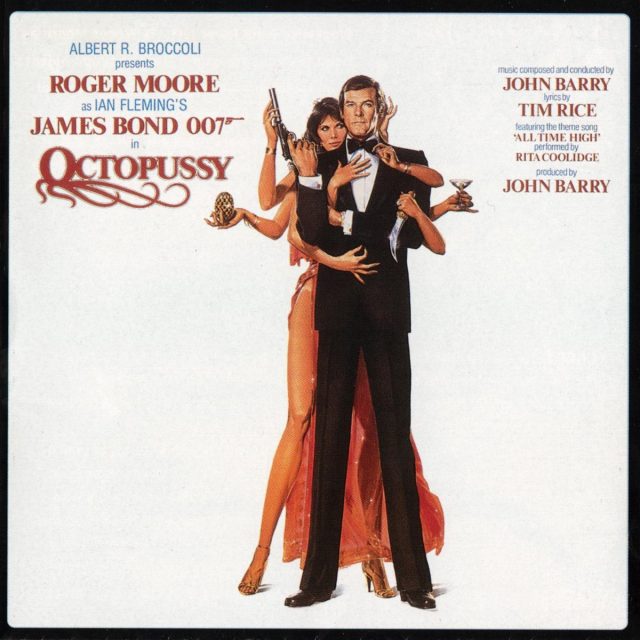 La bande originale de Octopussy. 1 bande originale soundtrack ost score octopussy