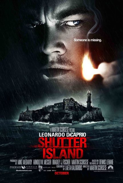 Shutter Island. 12 Affiche Poster de Shutter Island avec Leonardo DiCaprio Mark Ruffalo et Ben Kingsley 2010