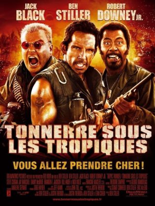 affiche poster tonnerre tropiques thunder tropic