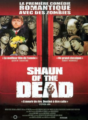 Affiche Poster de Shaun of the dead avec Simon Pegg et Nick Frost 2004