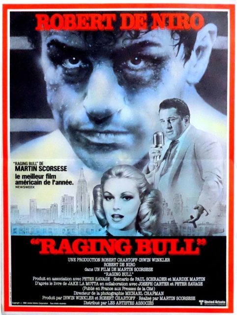 affiche poster raging bull