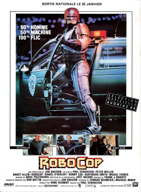 RoboCop - Streaming. 1 affiche poster robocop
