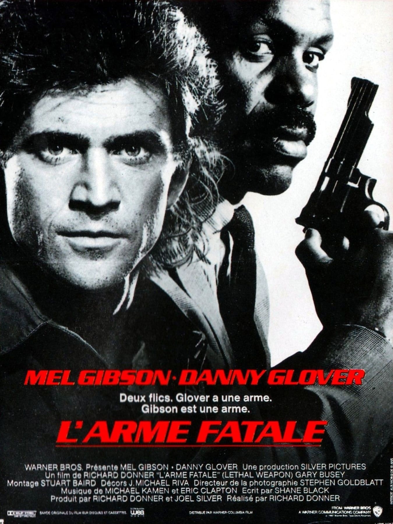 affiche poster arme fatale lethal weapon