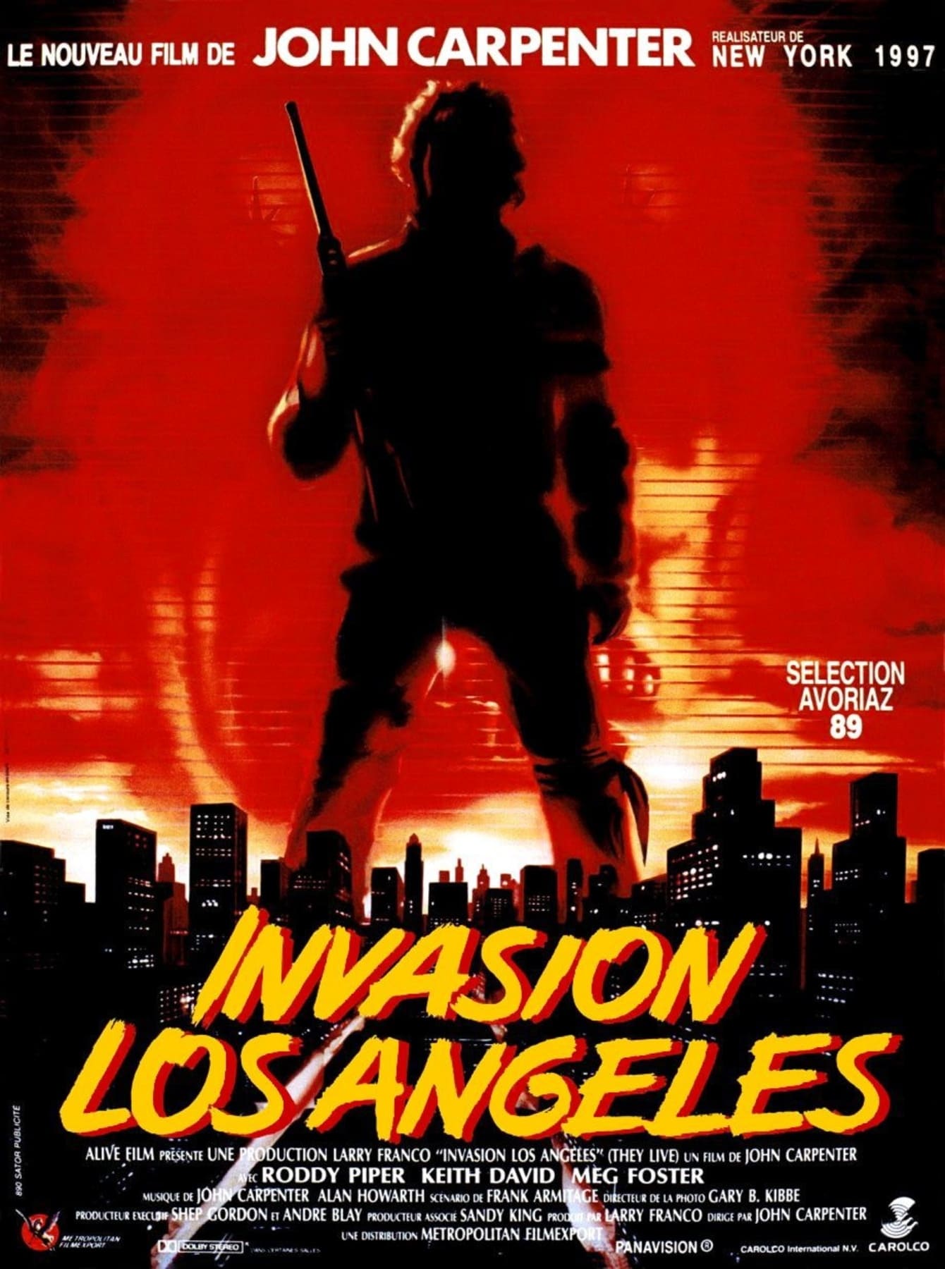 affiche poster invasion los angeles they live
