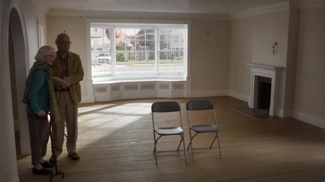 Tom Hanks et Robin Wright dans Here – Les plus belles années de notre vie 2024