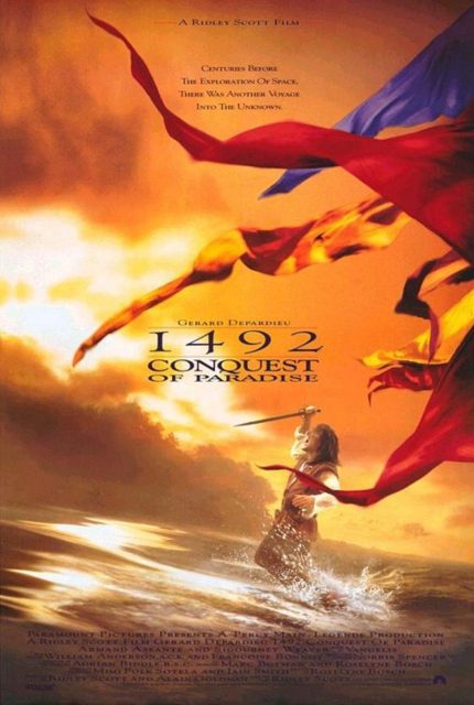1492 : Christophe Colomb. 11 affiche poster 1492 christophe colomb conquest paradise