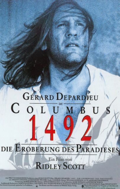 1492 : Christophe Colomb. 13 affiche poster 1492 christophe colomb conquest paradise