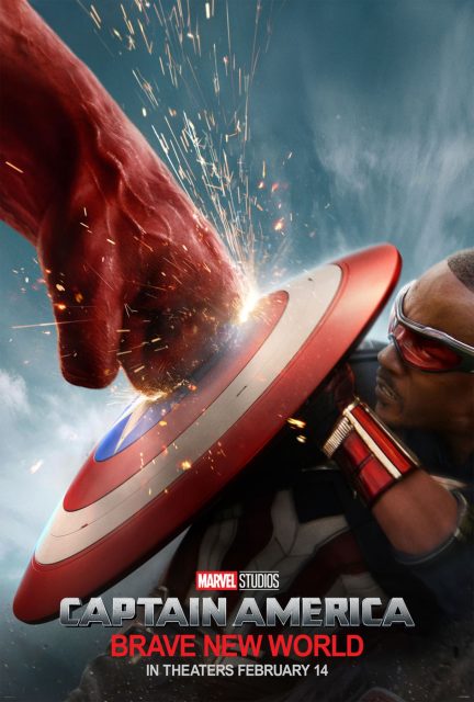 Captain America : brave new world - Photos et affiches. 3 Affiche Poster de Captain America : brave new world avec Anthony Mackie et Harrison Ford 2025