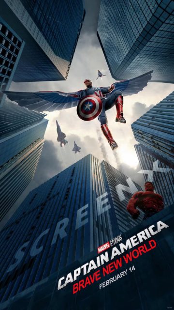Captain America : brave new world - Photos et affiches. 6 affiche captain america brave new world 06