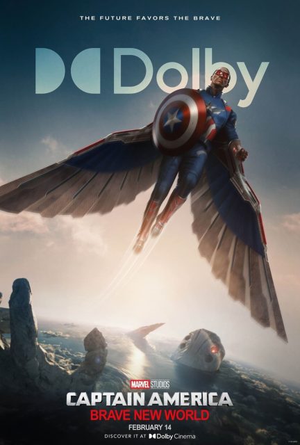 Captain America : brave new world - Photos et affiches. 8 Affiche Poster de Captain America : brave new world avec Anthony Mackie et Harrison Ford 2025