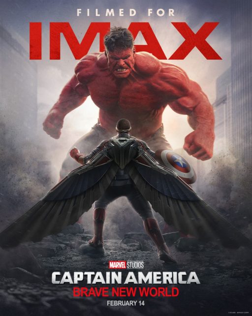 Captain America : brave new world - Photos et affiches. 9 Affiche Poster de Captain America : brave new world avec Anthony Mackie et Harrison Ford 2025