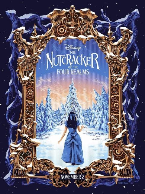 affiche poster casse noisette quatre royaume nutcraker four realms
