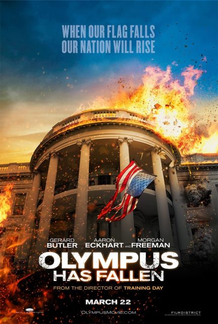 La chute de la Maison-Blanche. 14 affiche poster chute maison blanche olympus has fallen