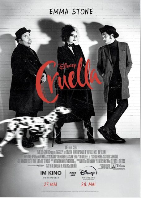 affiche poster cruella disney