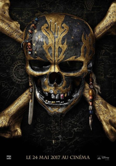 Pirates des Caraïbes : la vengeance de Salazar - Photos et affiches. 7 Affiche Poster de Pirates des Caraïbes : la vengeance de Salazar avec Johnny Depp Javier Bardem et Geoffrey Rush 2017