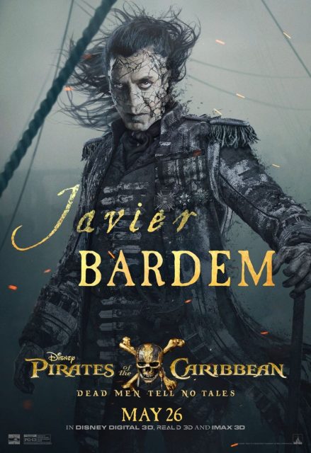 Pirates des Caraïbes : la vengeance de Salazar - Photos et affiches. 20 Affiche Poster de Pirates des Caraïbes : la vengeance de Salazar avec Johnny Depp Javier Bardem et Geoffrey Rush 2017
