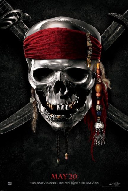 Pirates des Caraïbes : la fontaine de Jouvence - Photos et affiches. 2 Affiche Poster de Pirates des Caraïbes : la fontaine de Jouvence avec Johnny Depp Penelope Cruz et Ian McShane 2011