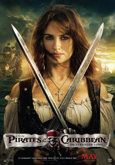 Pirates des Caraïbes : la fontaine de Jouvence - Photos et affiches. 5 Affiche Poster de Pirates des Caraïbes : la fontaine de Jouvence avec Johnny Depp Penelope Cruz et Ian McShane 2011