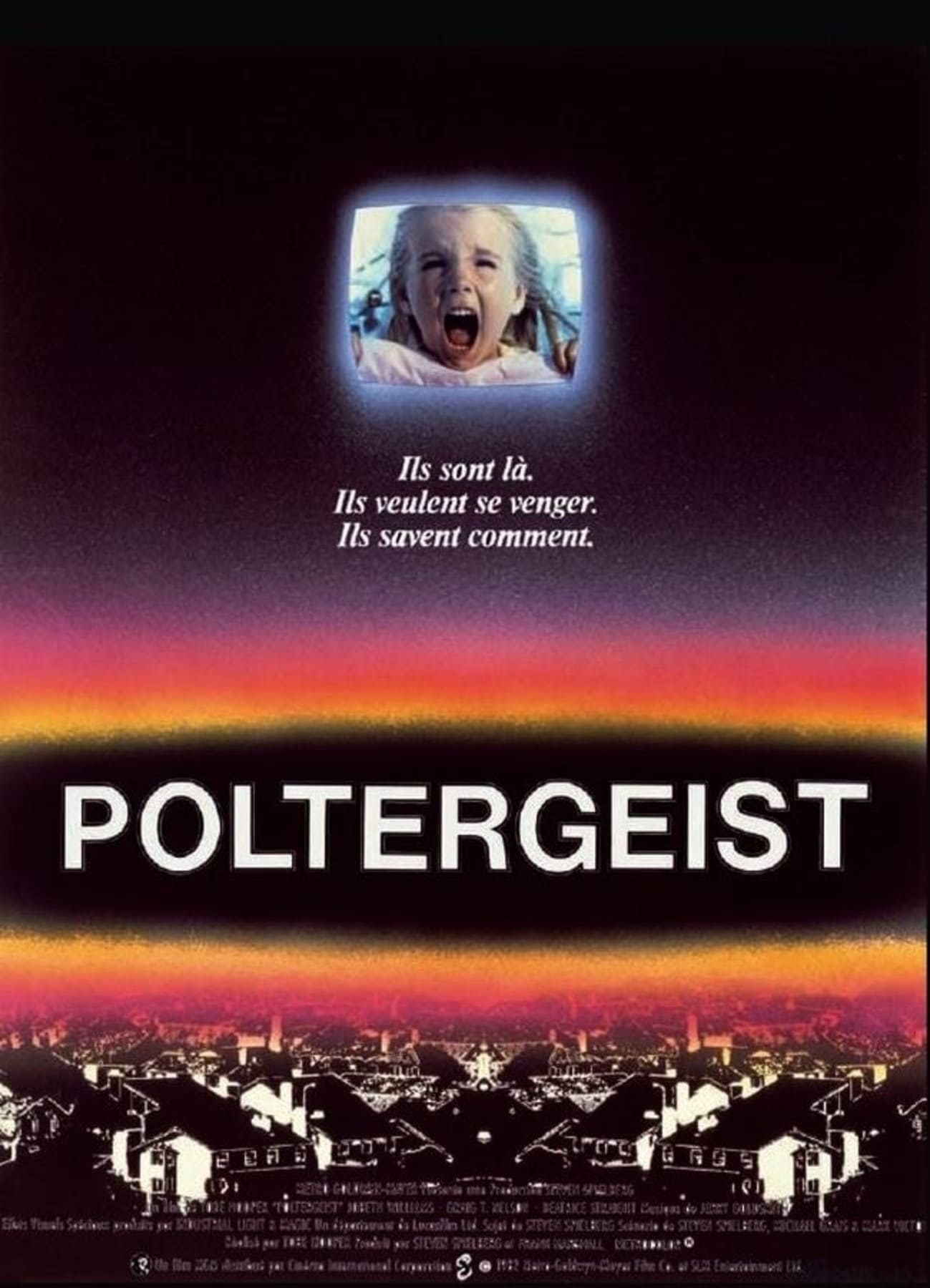 affiche poster poltergeist 1982