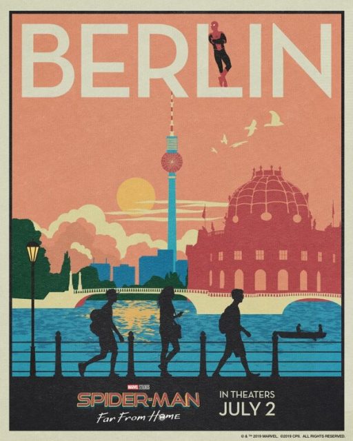 Spider-Man : Far from home - Photos et affiches. 28 Affiche Poster spider man far from home