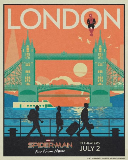 Spider-Man : Far from home - Photos et affiches. 30 Affiche Poster spider man far from home