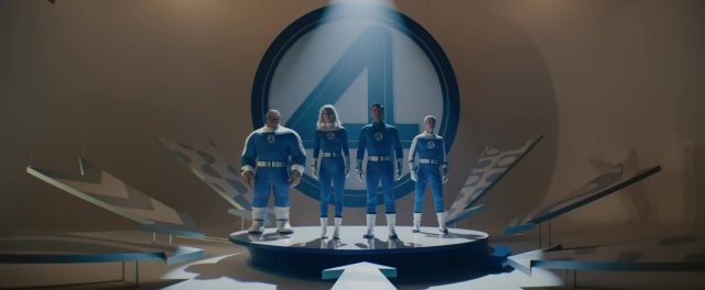 Les 4 Fantastiques : premiers pas - Photos et affiches. 49 Pedro Pascal et Vanessa Kirby dans Les 4 Fantastiques : premiers pas Fantastic Four : first steps 2025