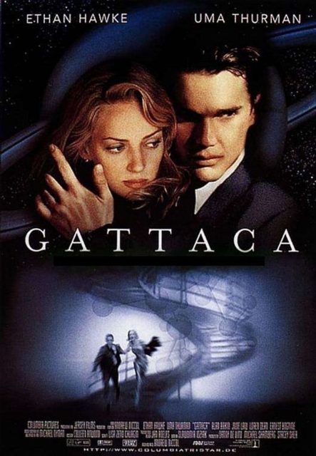 Bienvenue à Gattaca - Photos et affiches. 3 Affiche Poster de Bienvenue à Gattaca avec Ethan Hawke Uma Thurman et Jude Law 1997