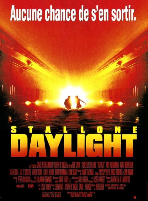 Affiche Poster de Daylight avec Sylvester Stallone 1996