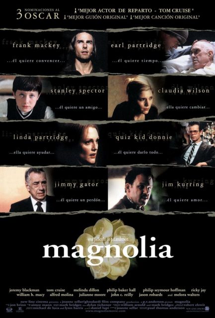 Magnolia - Photos et affiches. 4 Affiche Poster de Magnolia avec Tom Cruise 1999
