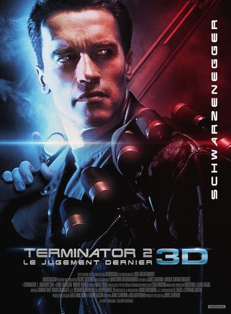 Terminator 2 : le jugement dernier - Photos et affiches. 2 Affiche Poster de Terminator 2 : le jugement dernier avec Arnold Schwarzenegger et Linda Hamilton 1991