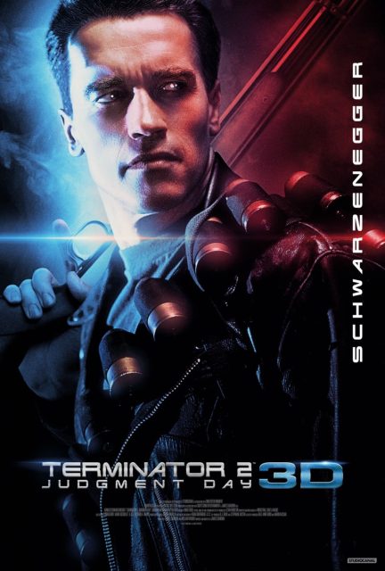 Terminator 2 : le jugement dernier - Photos et affiches. 4 Affiche Poster de Terminator 2 : le jugement dernier avec Arnold Schwarzenegger et Linda Hamilton 1991