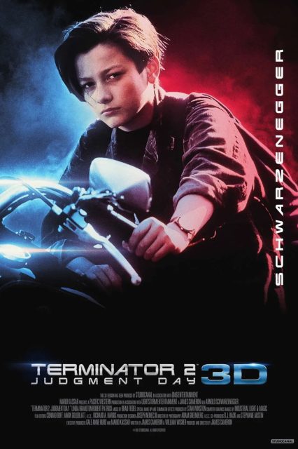 Terminator 2 : le jugement dernier - Photos et affiches. 6 Affiche Poster de Terminator 2 : le jugement dernier avec Arnold Schwarzenegger et Linda Hamilton 1991