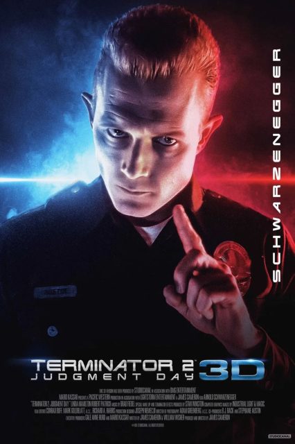 Terminator 2 : le jugement dernier - Photos et affiches. 7 Affiche Poster de Terminator 2 : le jugement dernier avec Arnold Schwarzenegger et Linda Hamilton 1991