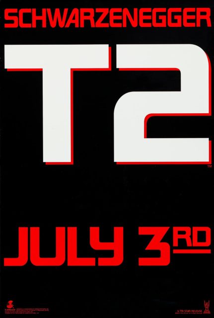 Terminator 2 : le jugement dernier - Photos et affiches. 9 Affiche Poster de Terminator 2 : le jugement dernier avec Arnold Schwarzenegger et Linda Hamilton 1991