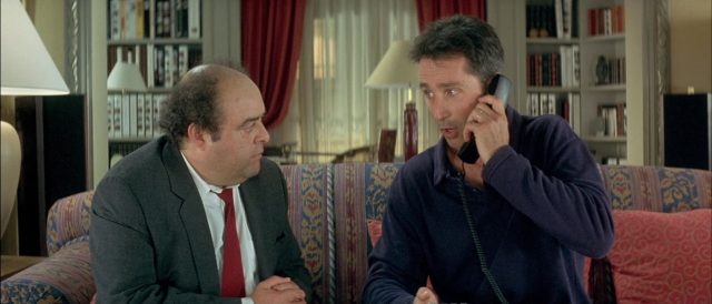 Jacques Villeret et Thierry Lhermitte dans Le dîner de cons 1998