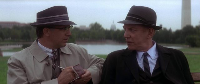 JFK. 6 Kevin Costner Tommy Lee Jones et Gary Oldman dans JFK 1991