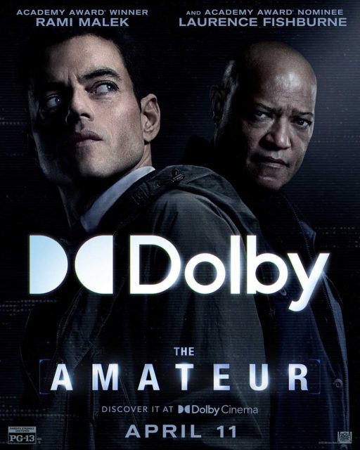 The Amateur - Photos et affiches. 5 Affiche Poster de The Amateur avec Rami Malek Rachel Brosnahan et Laurence Fishburne 2025