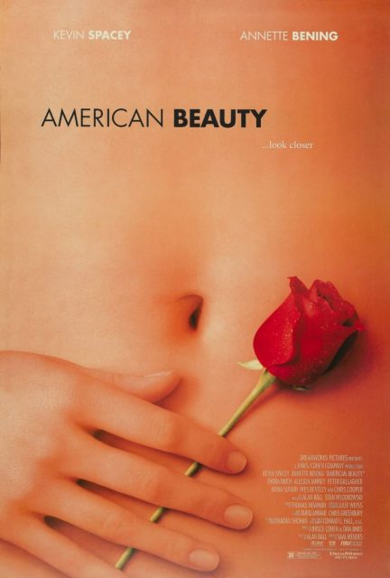 Affiche Poster de American Beauty avec Kevin Spacey et Annette Bening 1999