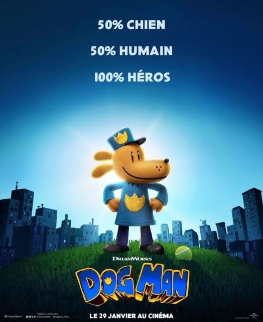 Dog Man - Photos et affiches. 2 Affiche Poster de Dog Man 2025