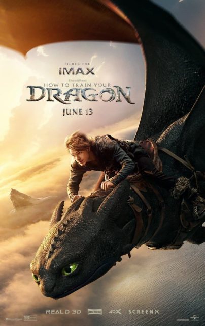 Dragons (film - 2025) - Photos et affiches. 3 Affiche Poster de Dragons How to train your dragon 2025