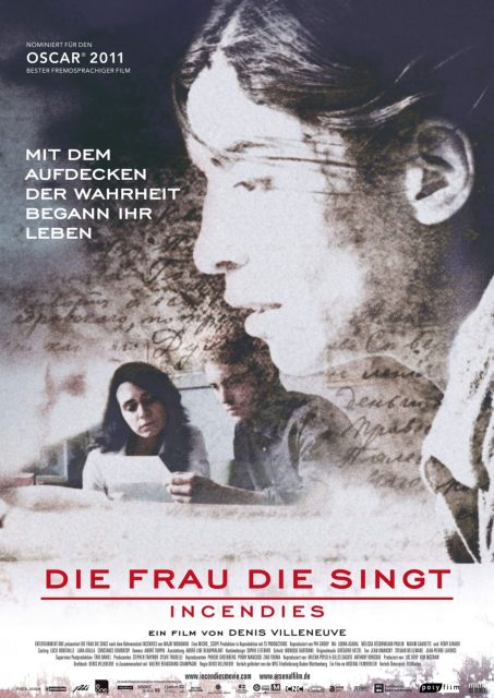 Incendies - Photos et affiches. 5 Affiche Poster de Incendies avec Denis Villeneuve 2010