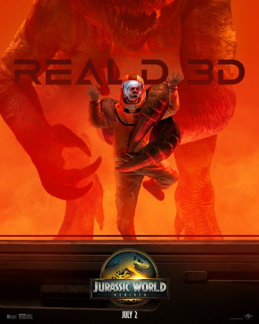 Jurassic World : Renaissance - Photos et affiches. 10 Affiche Poster de Jurassic World : Renaissance Rebirth avec Scarlett Johansson et Mahershala Ali 2025