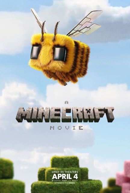 Minecraft, le film. 16 Affiche Poster de Minecraft, le film avec Jack Black et Jason Momoa 2025