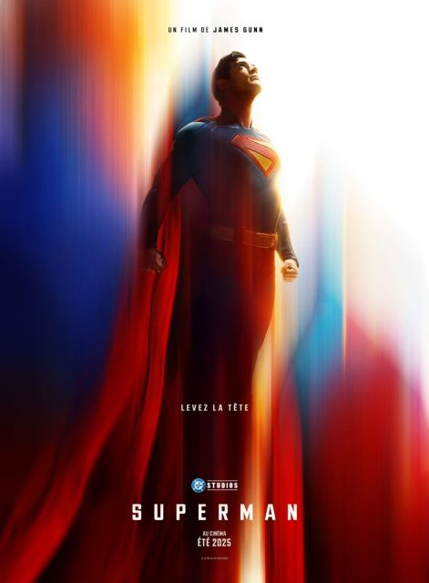 Superman (2025) - Photos et affiches. 3 Affiche Poster de Superman avec David Corenswet Rachel Brosnahan et Nicholas Hoult 2025