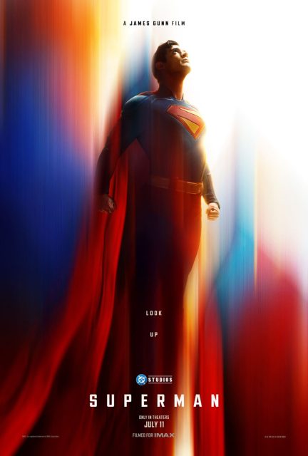 Superman (2025) - Photos et affiches. 5 Affiche Poster de Superman avec David Corenswet Rachel Brosnahan et Nicholas Hoult 2025