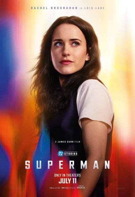 Superman (2025) - Photos et affiches. 8 Affiche Poster de Superman avec David Corenswet Rachel Brosnahan et Nicholas Hoult 2025