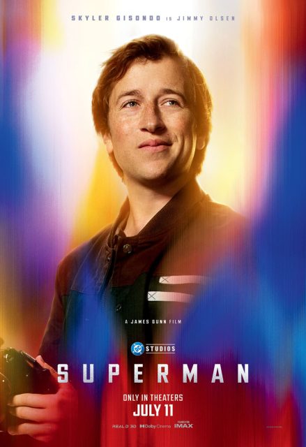 Superman (2025) - Photos et affiches. 10 Affiche Poster de Superman avec David Corenswet Rachel Brosnahan et Nicholas Hoult 2025