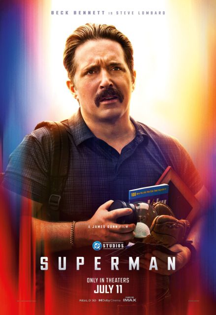Superman (2025) - Photos et affiches. 11 Affiche Poster de Superman avec David Corenswet Rachel Brosnahan et Nicholas Hoult 2025