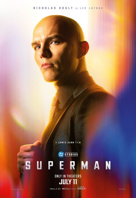 Superman (2025) - Photos et affiches. 21 Affiche Poster de Superman avec David Corenswet Rachel Brosnahan et Nicholas Hoult 2025
