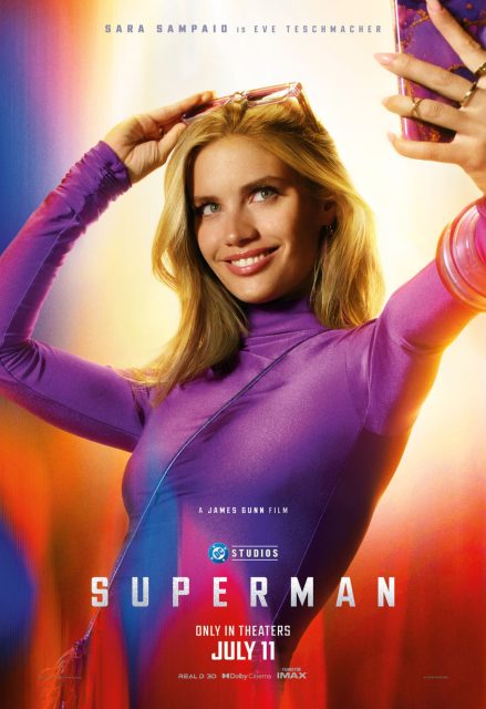 Superman (2025) - Photos et affiches. 22 Affiche Poster de Superman avec David Corenswet Rachel Brosnahan et Nicholas Hoult 2025